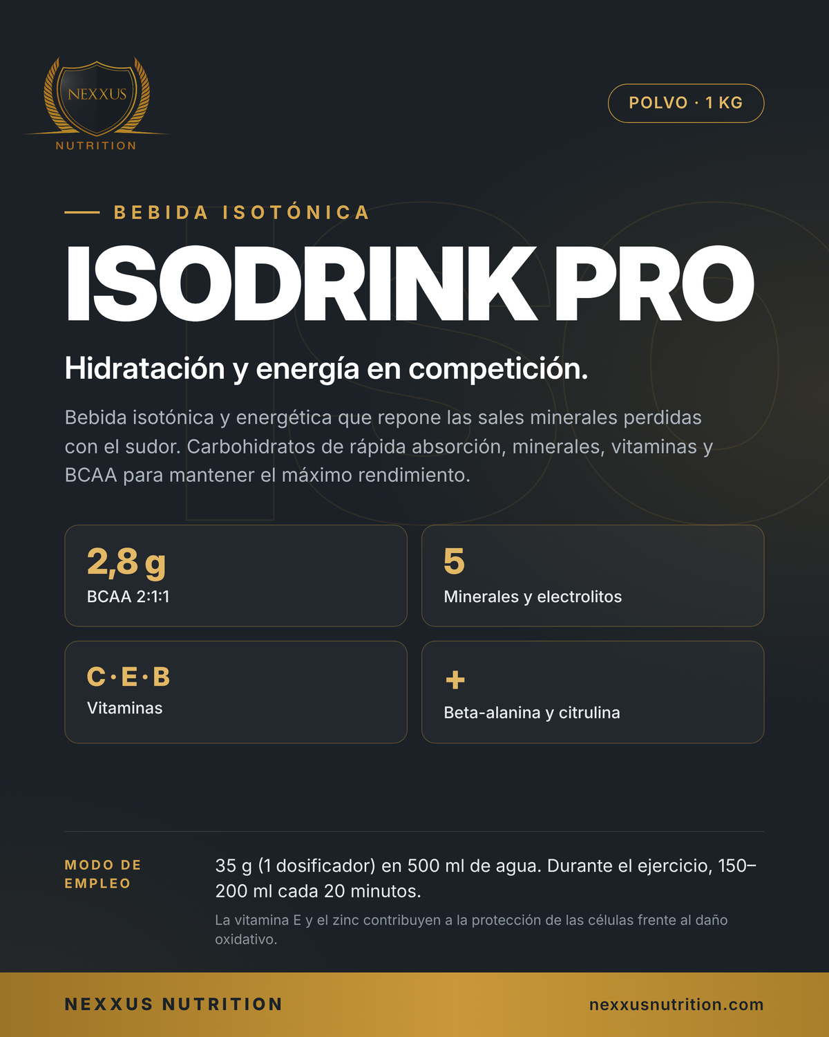ISODRINK PRO Citrus Lemon