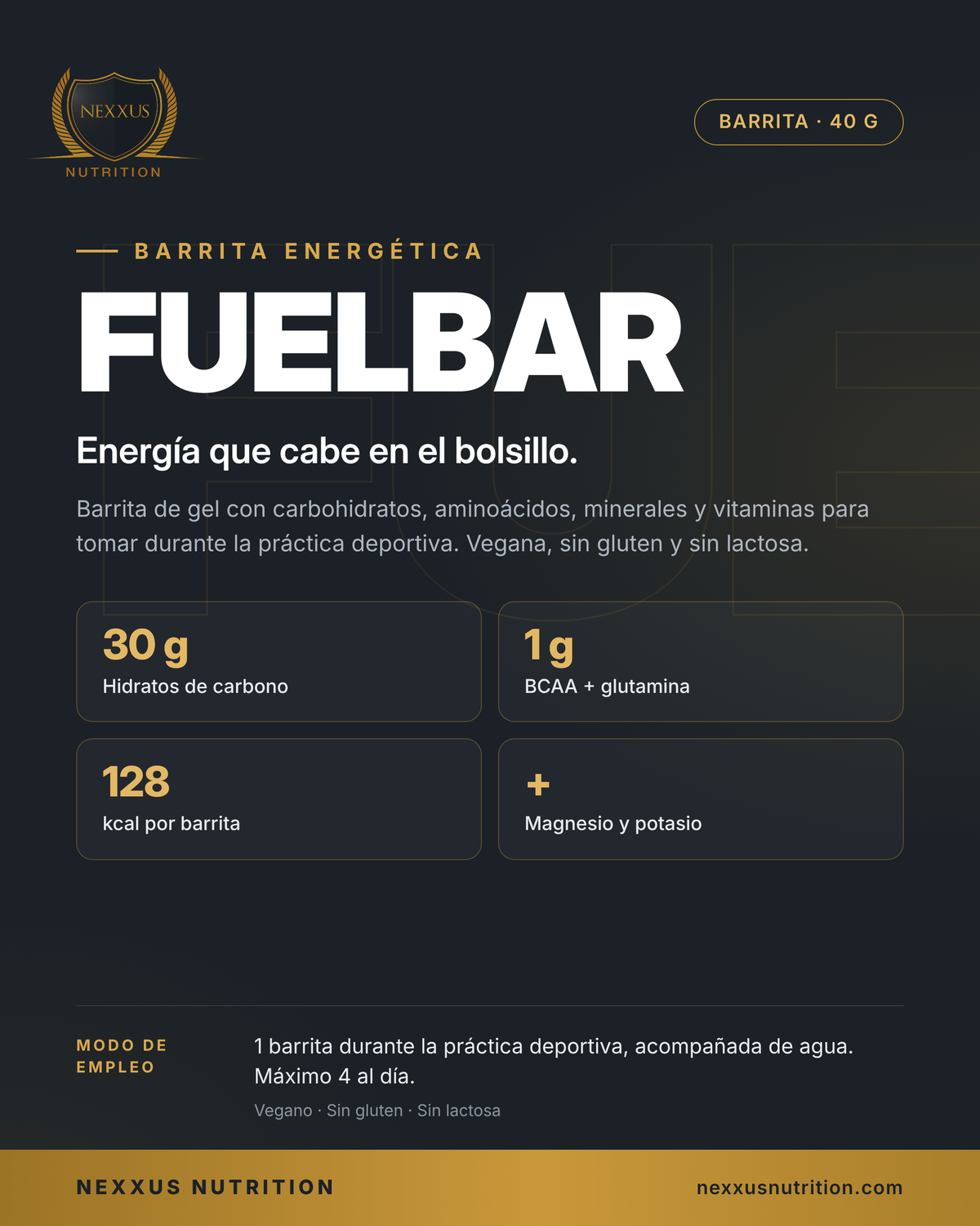 FUEL BAR CAFFEINE Fresa (Pack 10u.)