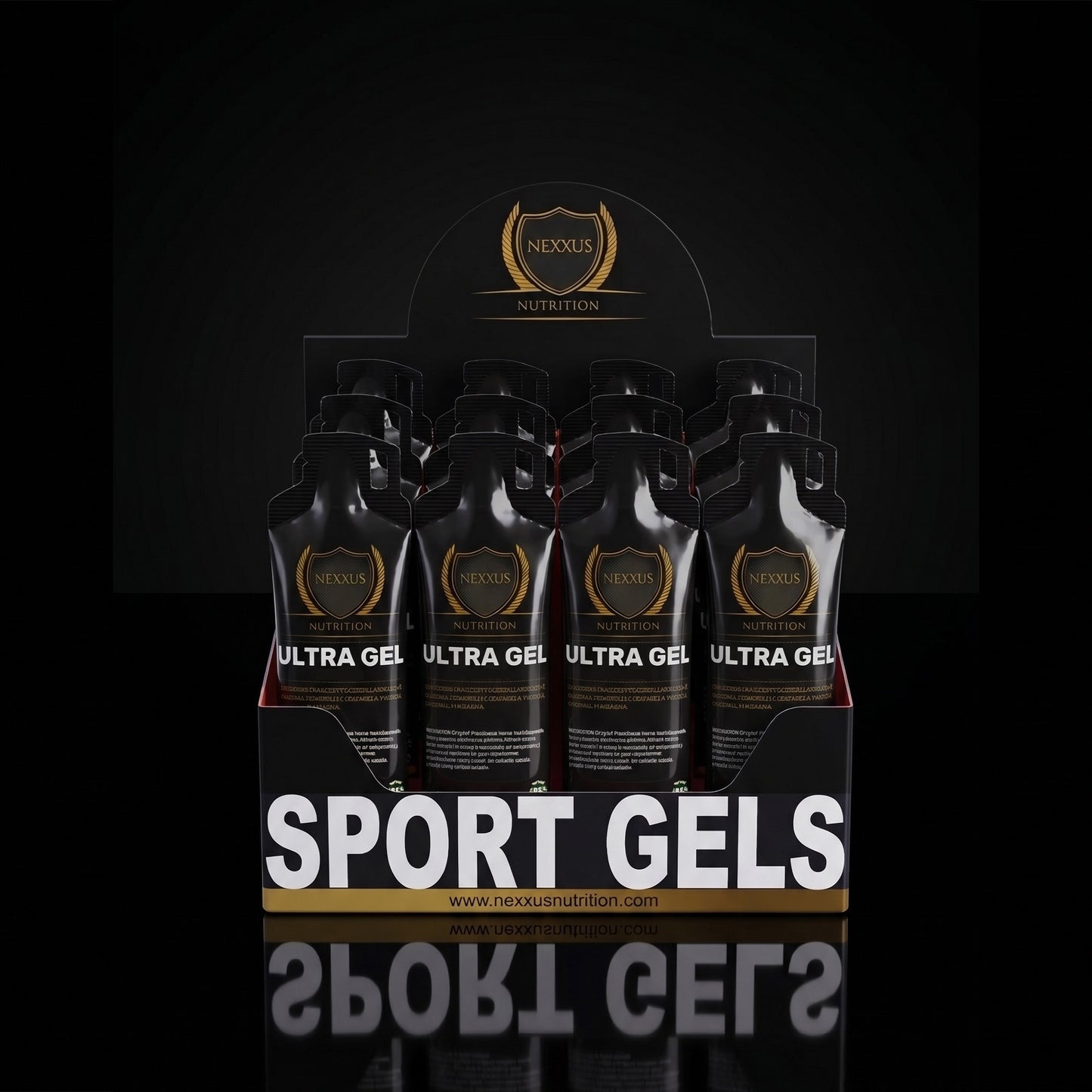 ULTRA GEL CAFFEINE Frutos Rojos (Pack 12u.)