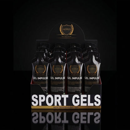 GEL IMPULSE CAFFEINE Frutos Rojos (Pack 12u.)