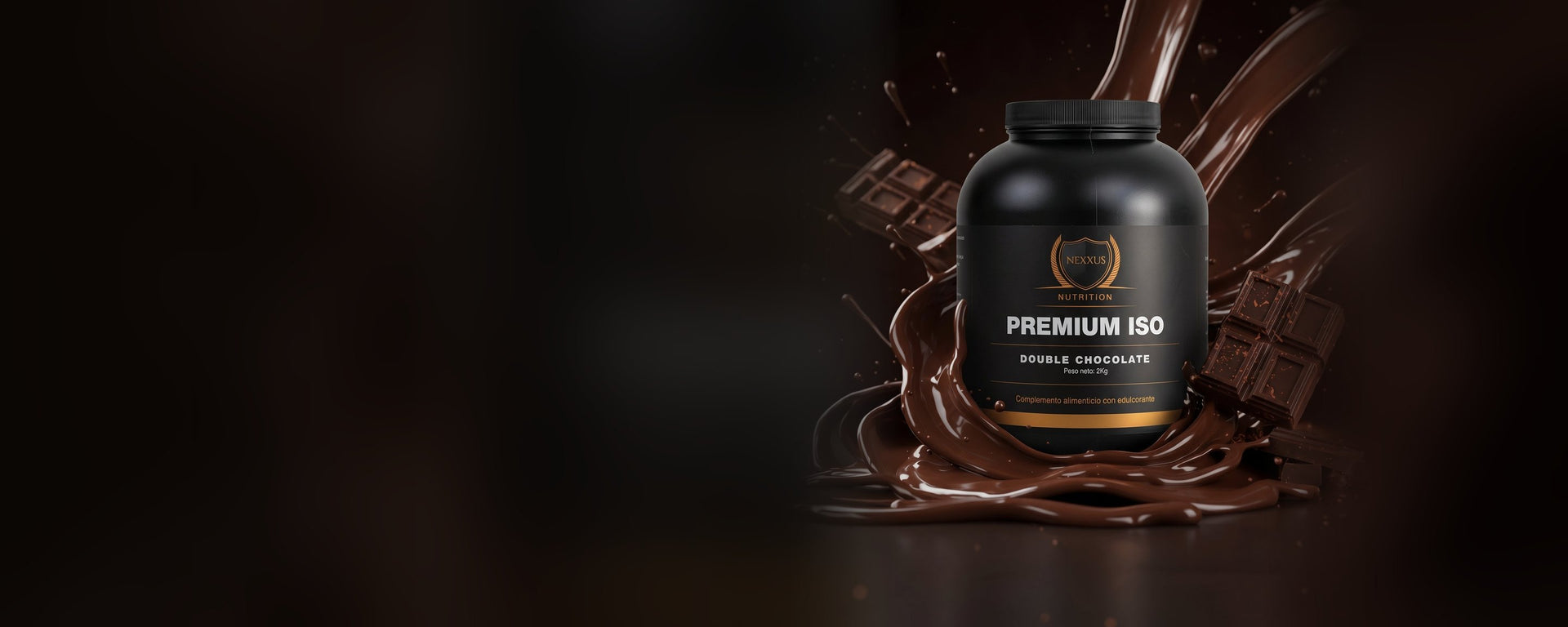 Premium ISO Double Chocolate de Nexxus Nutrition